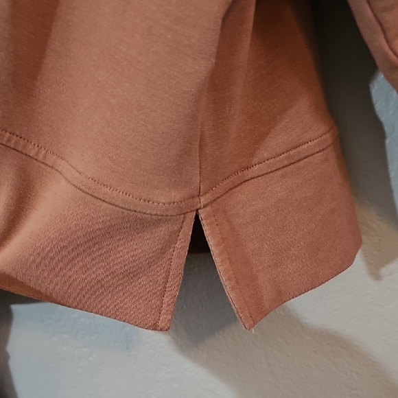 Old Navy Live-In French Terry Brown Lightweight Sweatshirt, Womens Large - Picture 4 of 7